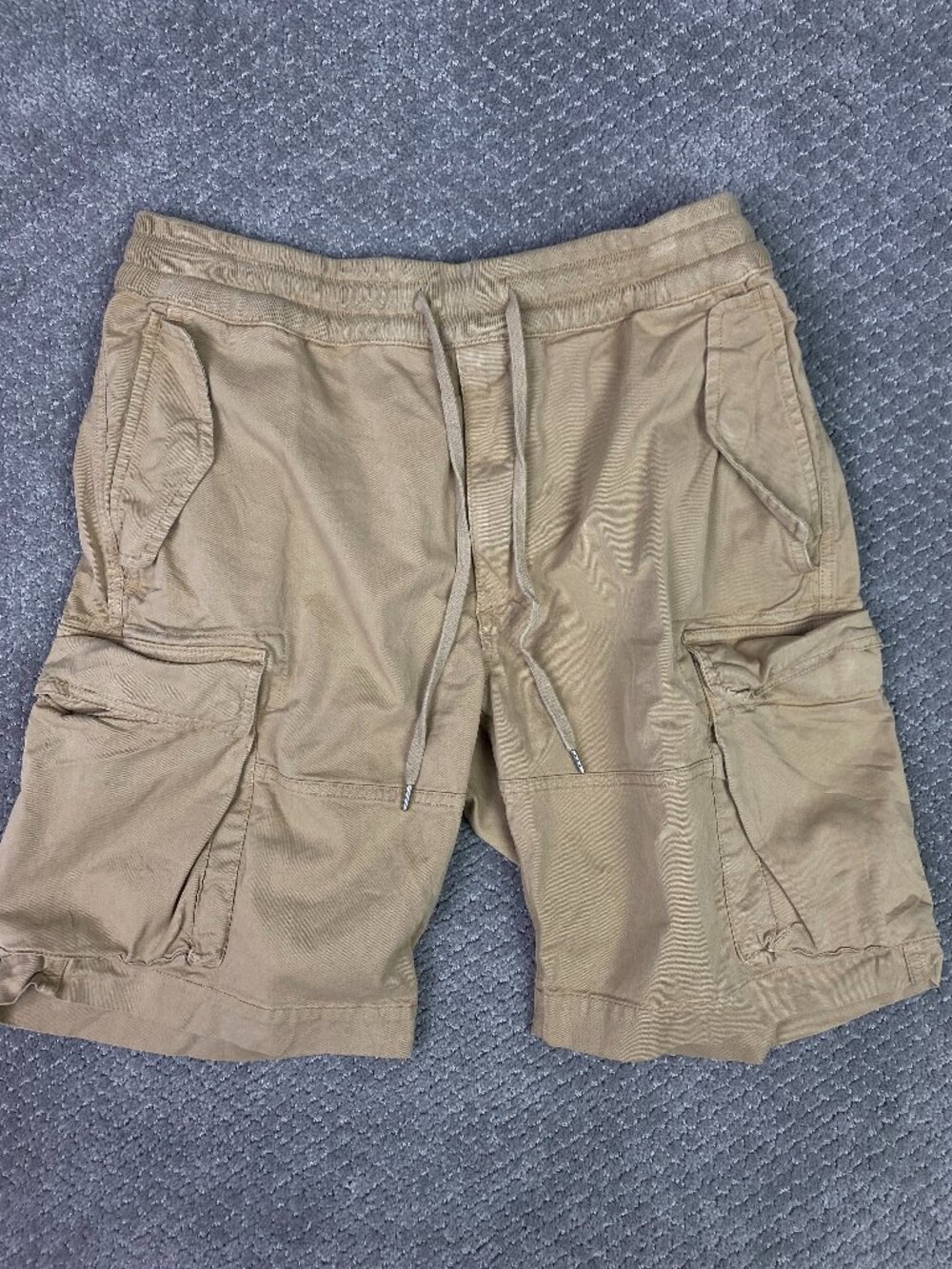 Polo Ralph Lauren Utility Cargo Shorts Men's Medium Khaki 9.5" Classic Twill